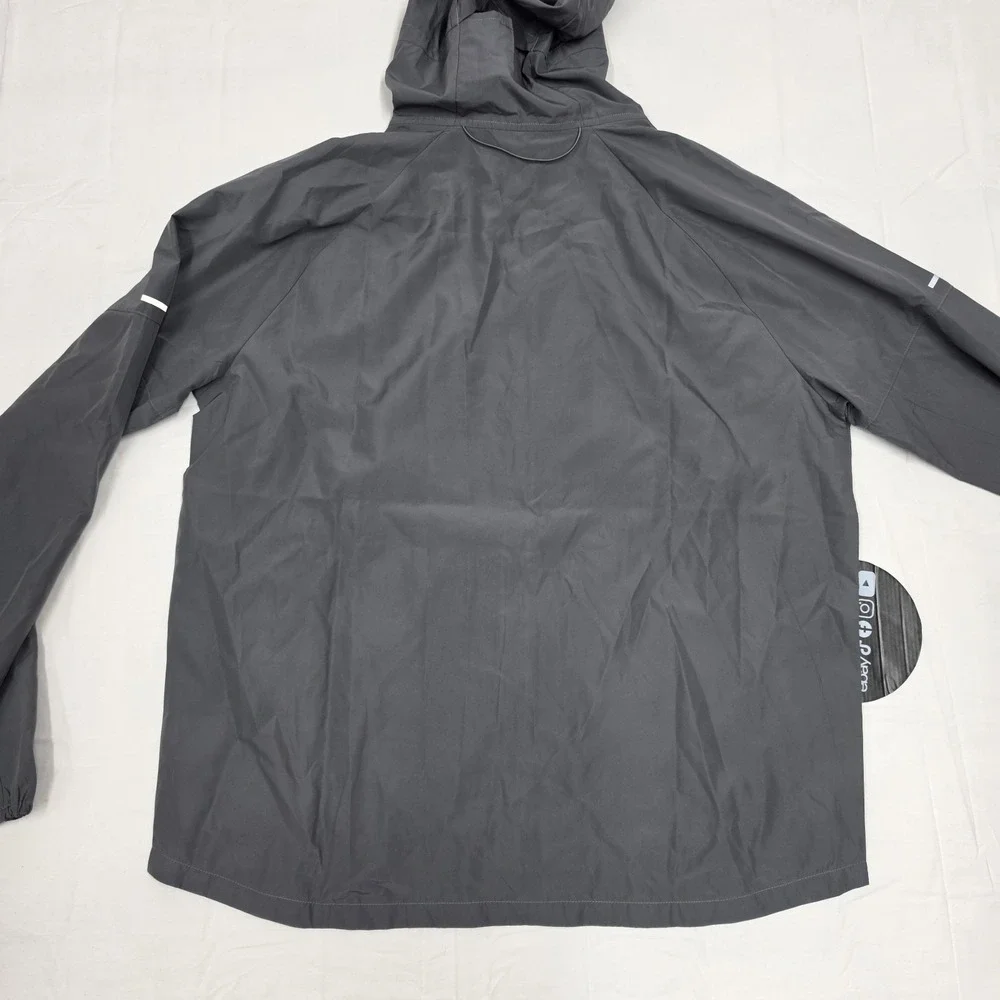 Nike Miler Repel Jacket Smoke Grey Running DD4746-084 Men's Size Large